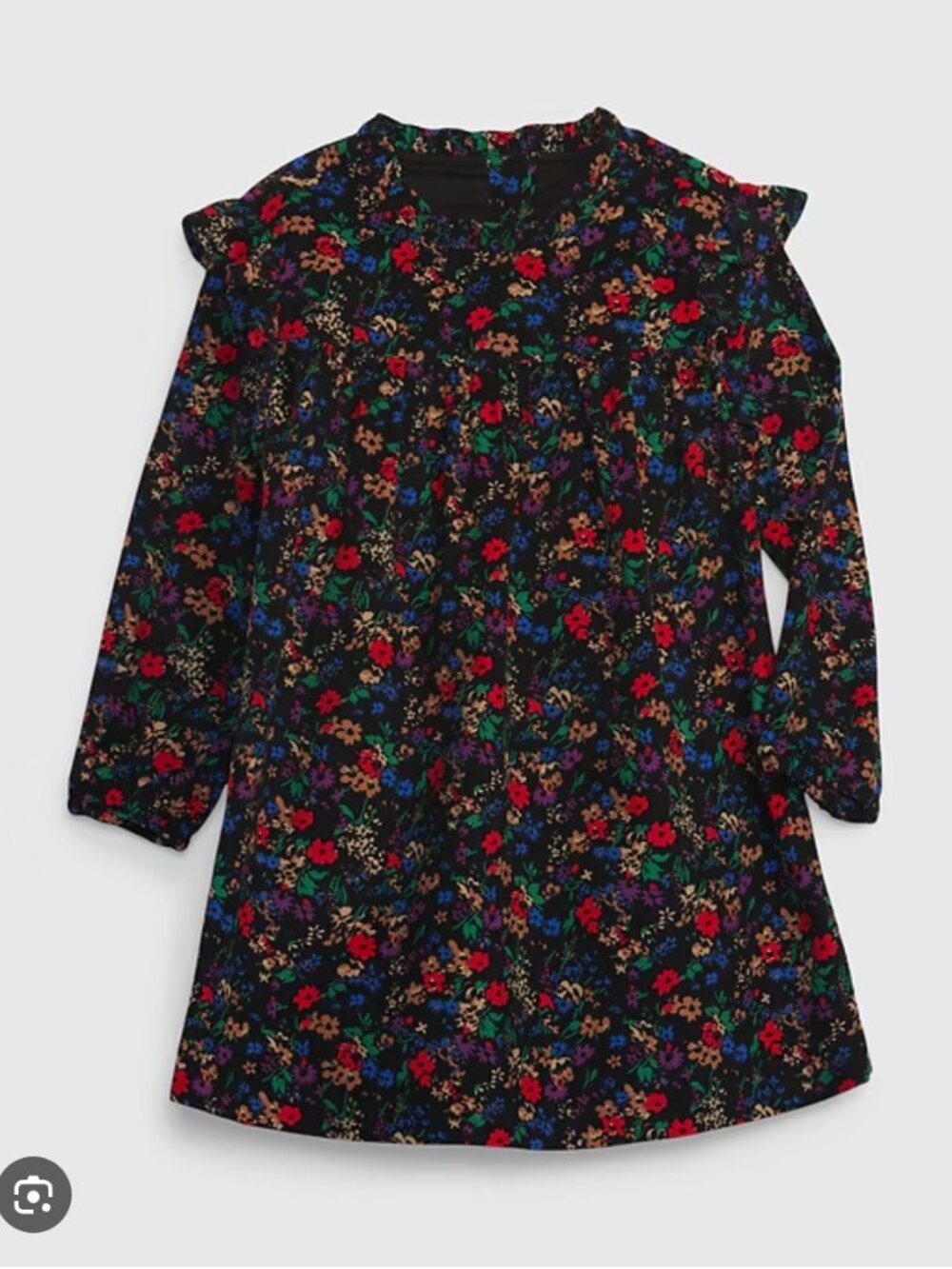 Gap Toddler Ruffle Corduroy Dress Size: 4
